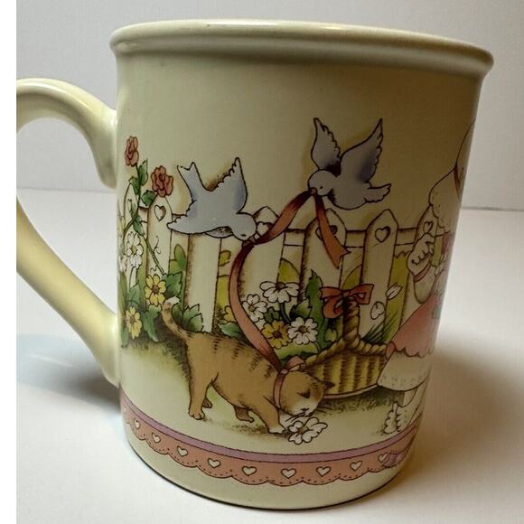 Rare Vintage Watkins Country Kids Mug Be My Valentine 1990 Coffee Collectable - Picture 4 of 9